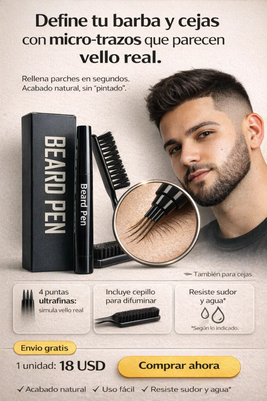BEARD PEN