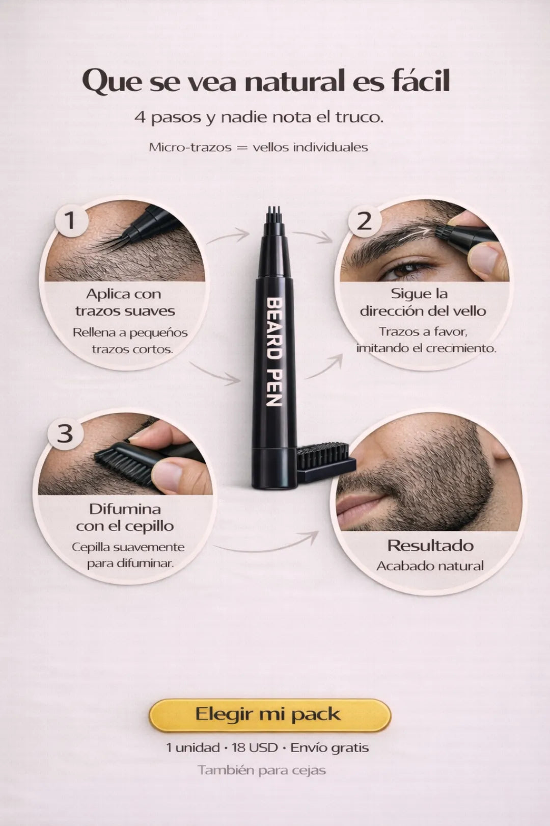 BEARD PEN